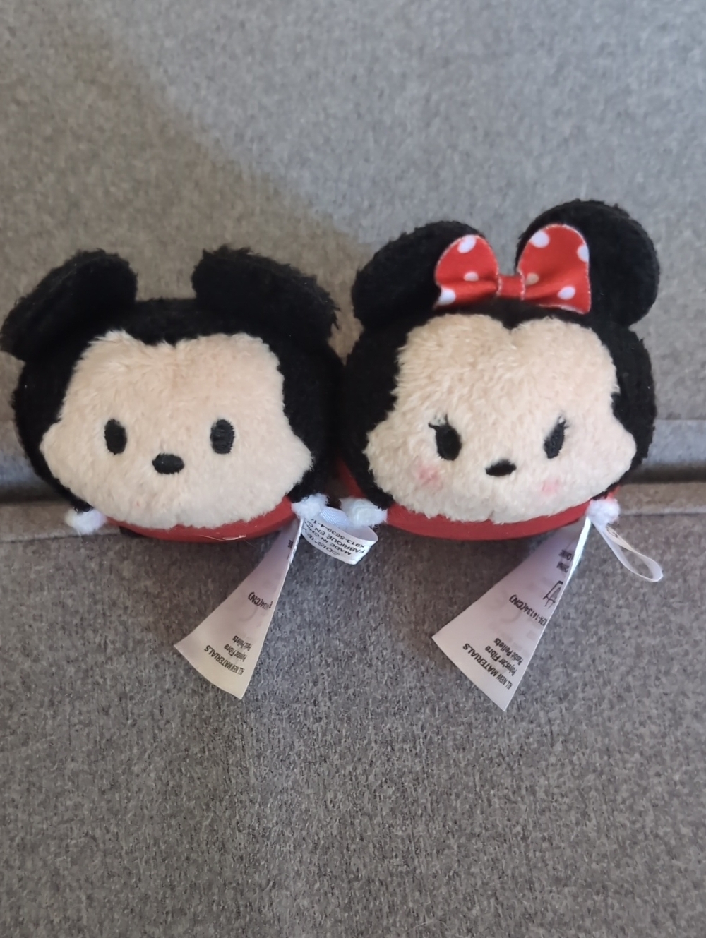 Disney Tsum Tsum Mickey and Minnie Plush Pair
